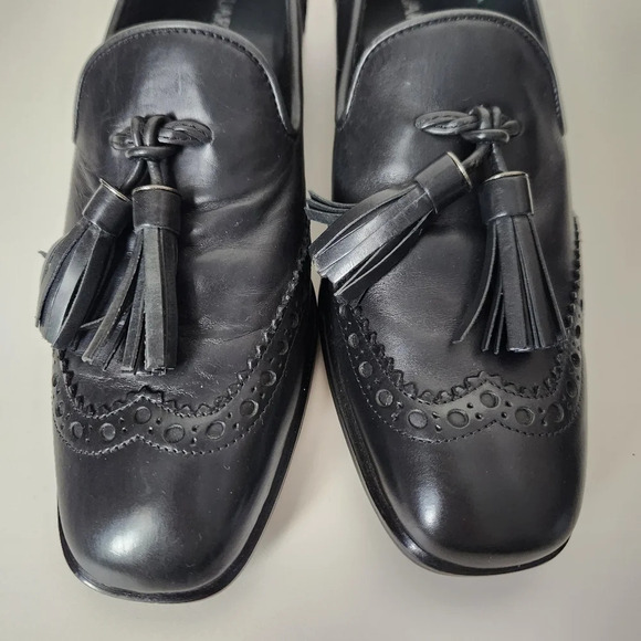 Stuart Weitzman | Boything Lava Brushed Calf Leather Loafers - Size 6 - Picture 9 of 15